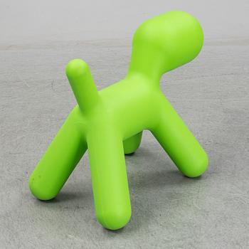 EERO AARNIO, a green plastic 'Puppy' Magis, Italy.