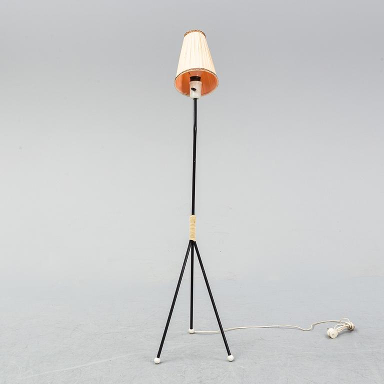 A 1950's-60's floor lamp.