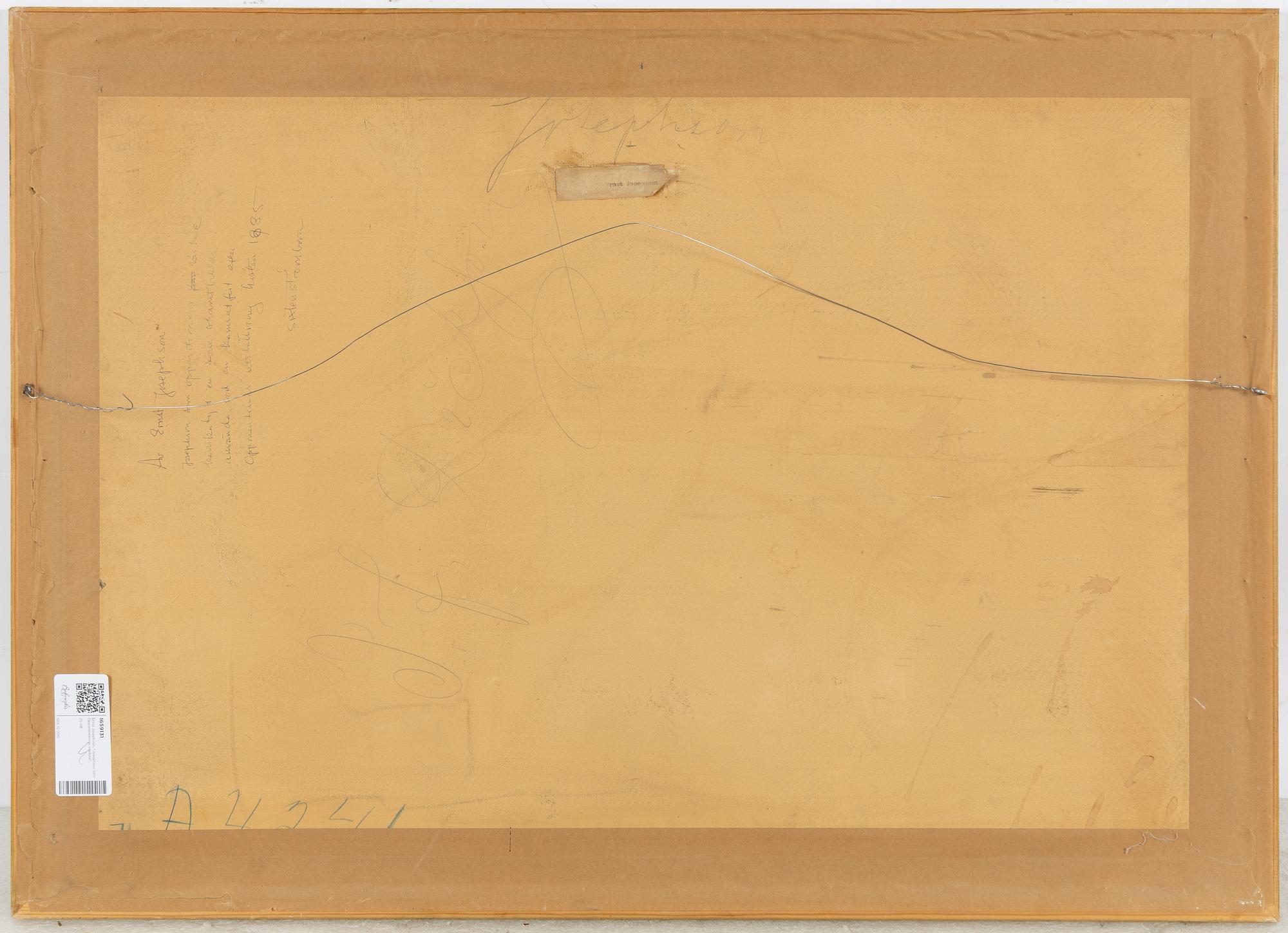 Ernst Josephson, "Josephson som Opponenternas vårdare".