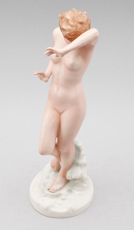 FIGUR, porslin, Royal Dux, 1900-talets första hälft.