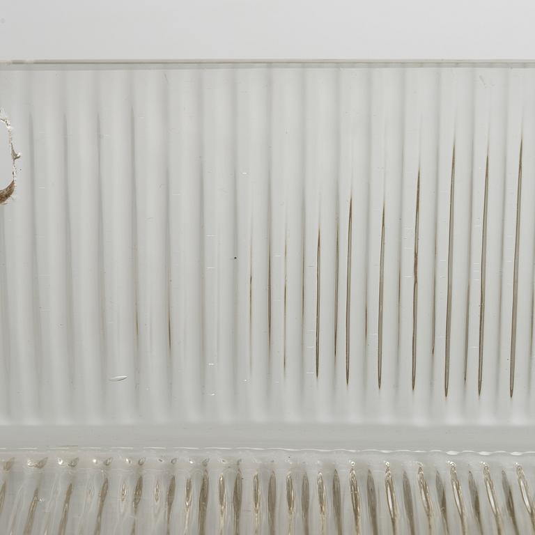 Alvar Aalto, hylla, tillverkare Riihimäen Lasi O.Y, För Pemars sanatorium, 1929 - 1932.