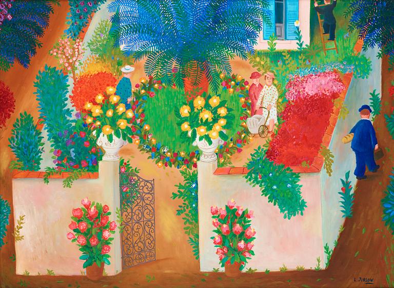 Lennart Jirlow, In the garden.