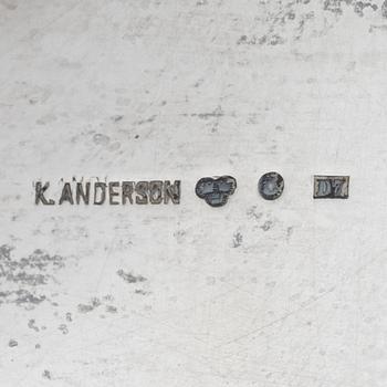 Karl Anderson, Dryckeskanna, silver, Stockholm 1906.