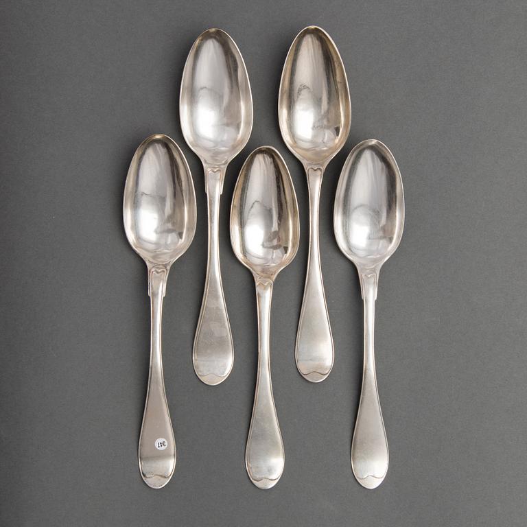 LUSIKOITA 5 KPL, Henrik Sandberg Helsinki, 1795, 1799, 1800.