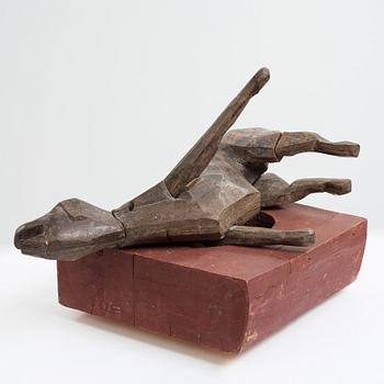 Torsten Renqvist, "Döende djur" (Dying animal).