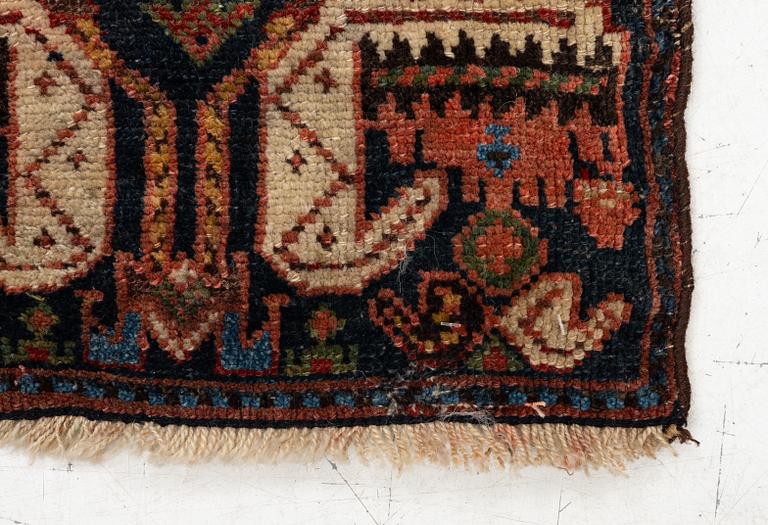 Saddlebag face Afshar, southeastern Iran, 50 x 44 cm.