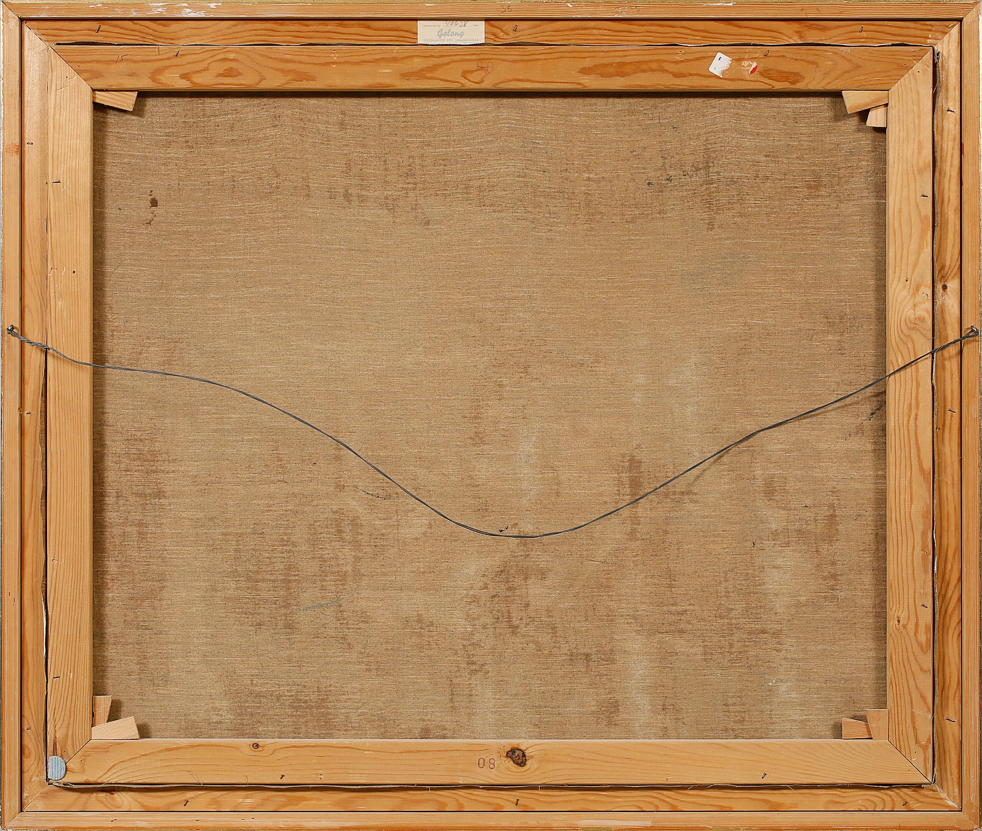 ALF LINDBERG, olja på duk, signerad.