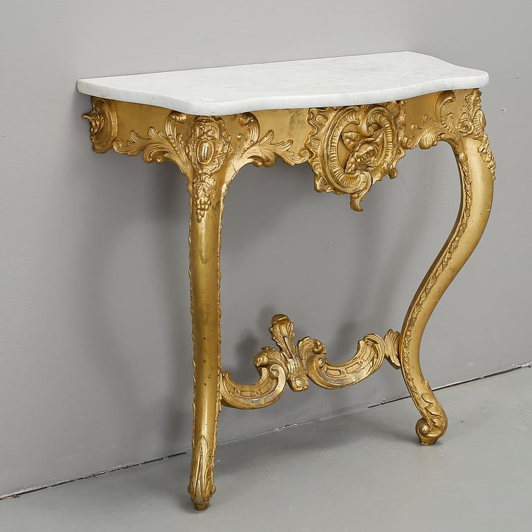 KONSOLBORD, Rokokostil, 1900-tal.