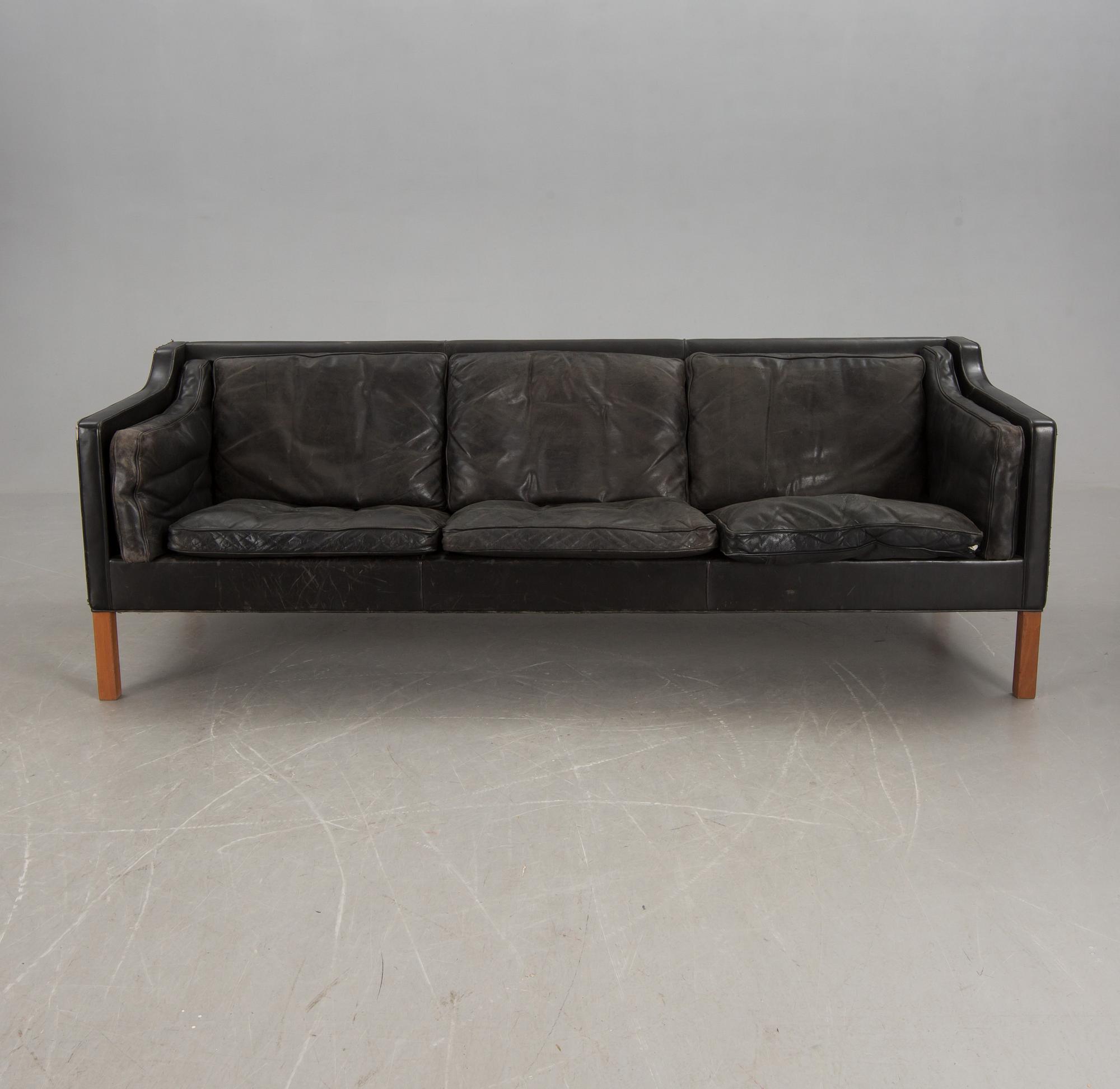 SOFFA, Börge Mogensen, Fredericia Stolefabrik, Danmark, modellnummer 2213.