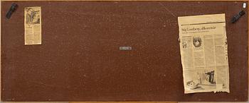 STIG LINDBERG, an enamel table top, Triva, Nordiska Kompaniet, circa 1960.