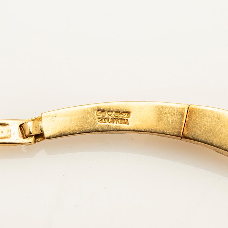 Björn Weckström, collier, "Cimignano", 18k guld, Lapponia, Finland.