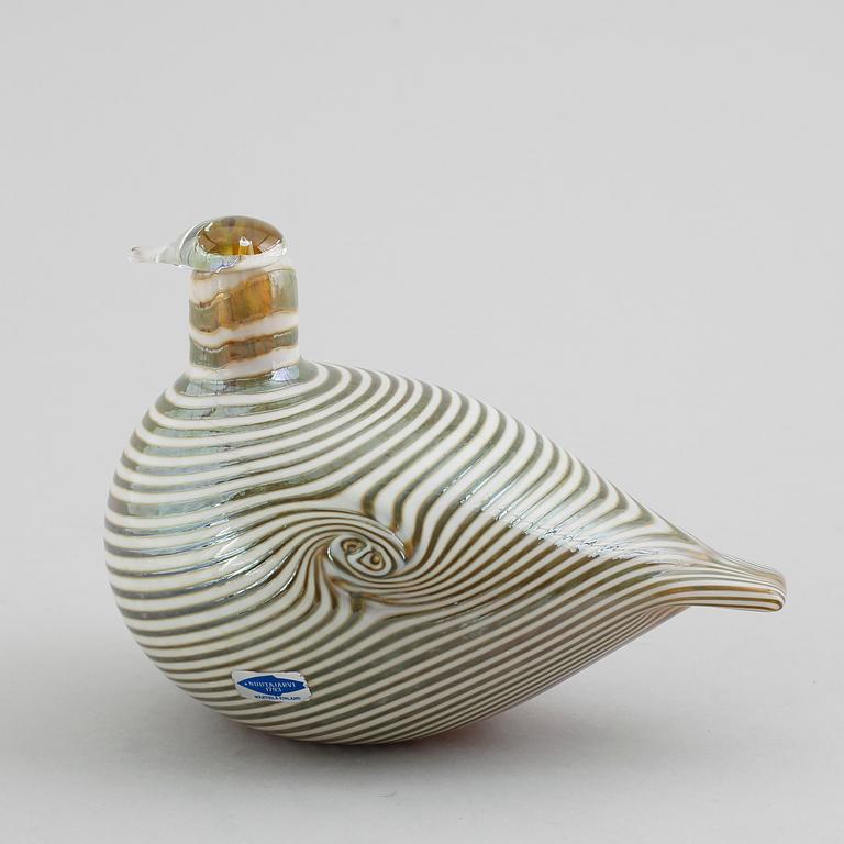 FIGUR, glas, Oiva Toikka, Nuutajärvi, signerad.