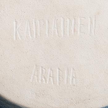 Birger Kaipiainen, a stoneware decorative plate signed Kaipiainen Arabia.