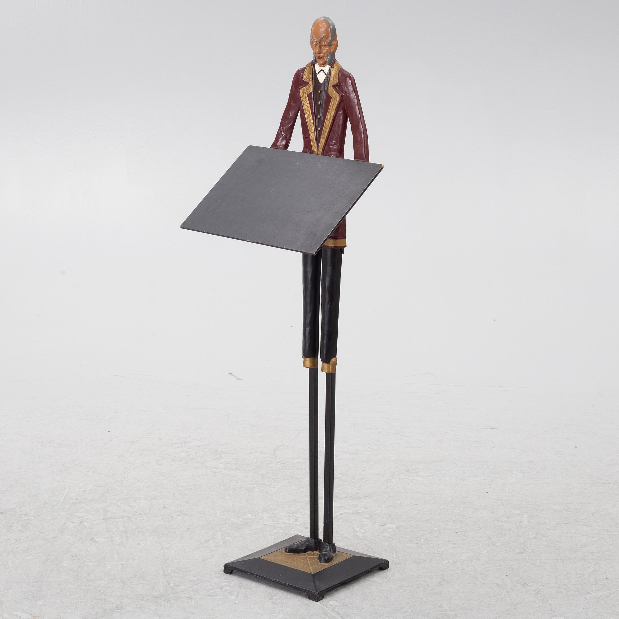 Visitkortsbetjänt, 1900-tal.