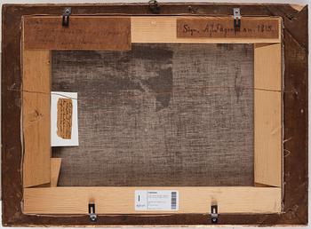 Axel Johan Fägerplan, Stilleben med remmare, frukter och fat.