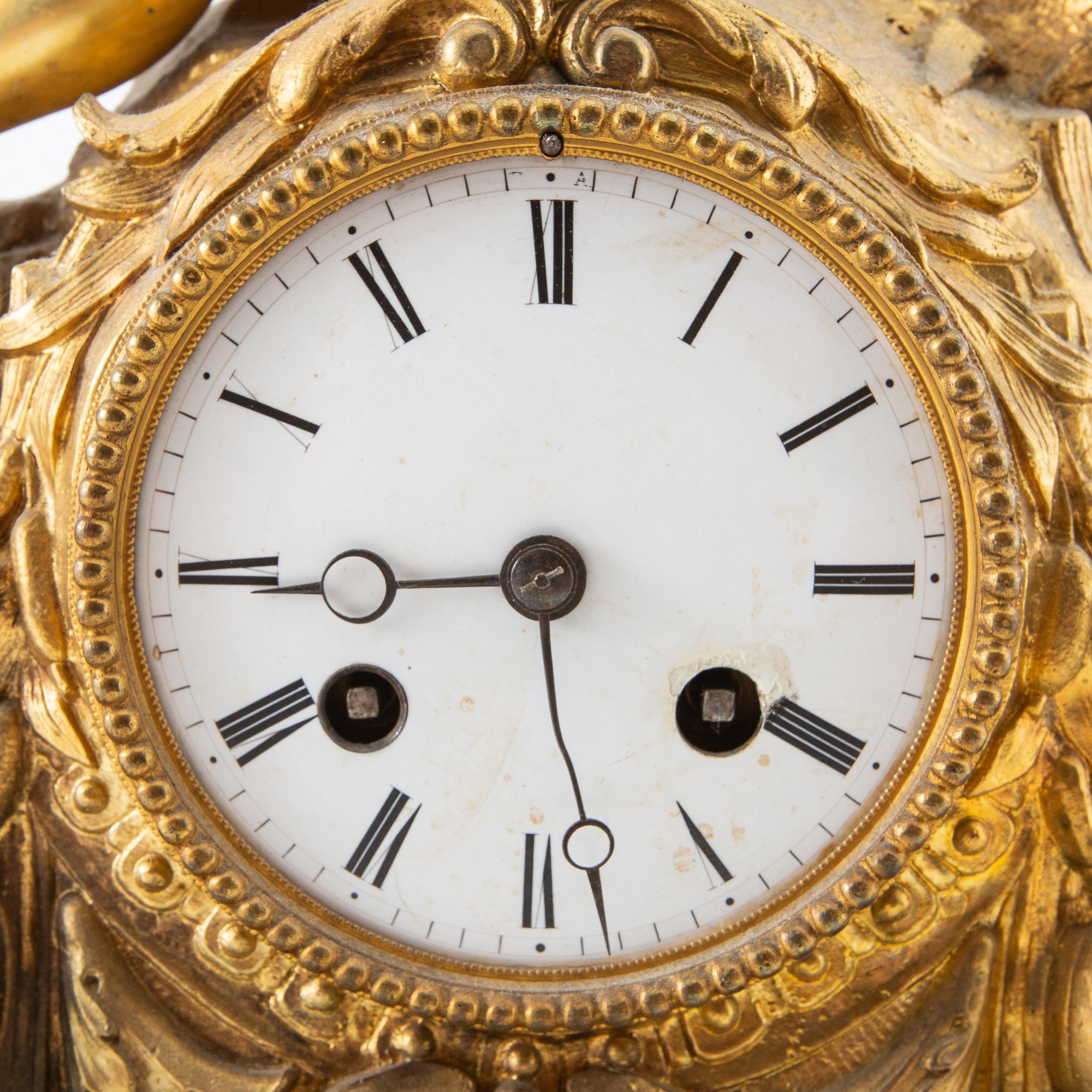 Bordspendyl Nyrokoko 1800-talets mitt/andra hälft.