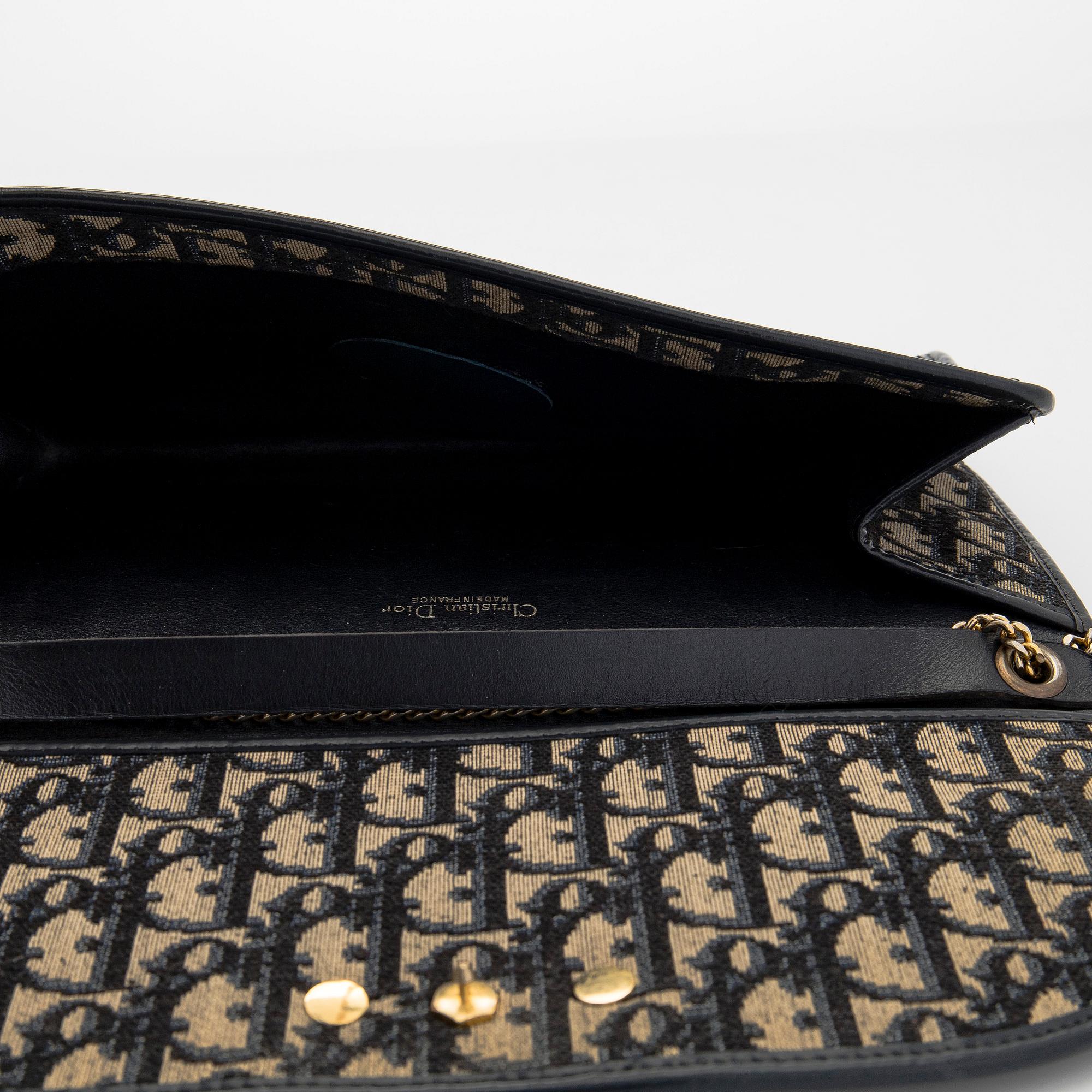 Christian Dior, laukku ja kolikkokukkaro, vintage.