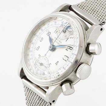 Siduna, Waterproof, "Baby Chronograph", chronograph, 32.5 mm.