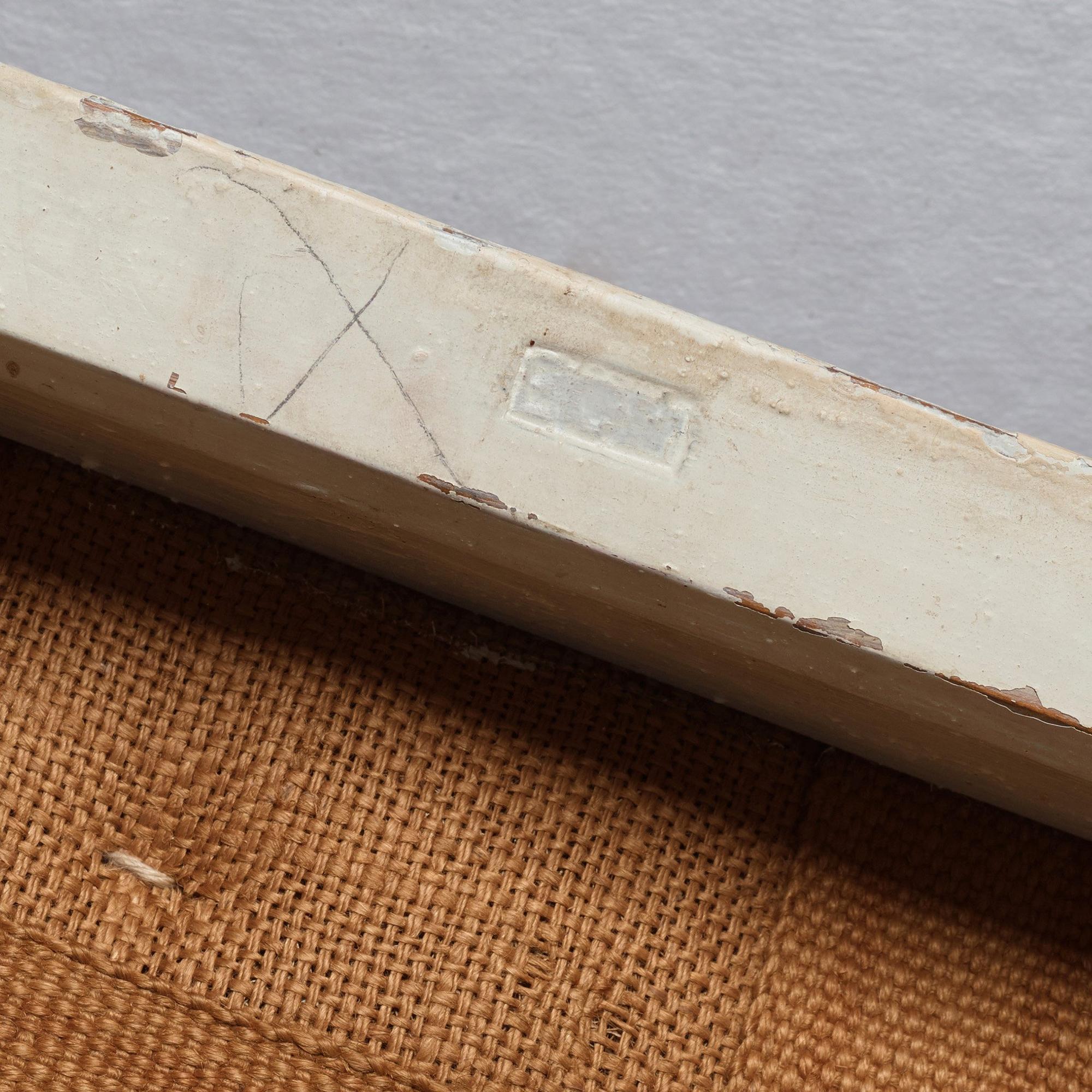 Taburetter, ett par,  av Erik Öhrmark (mästare i Stockholm 1777-1813), Gustavianska.