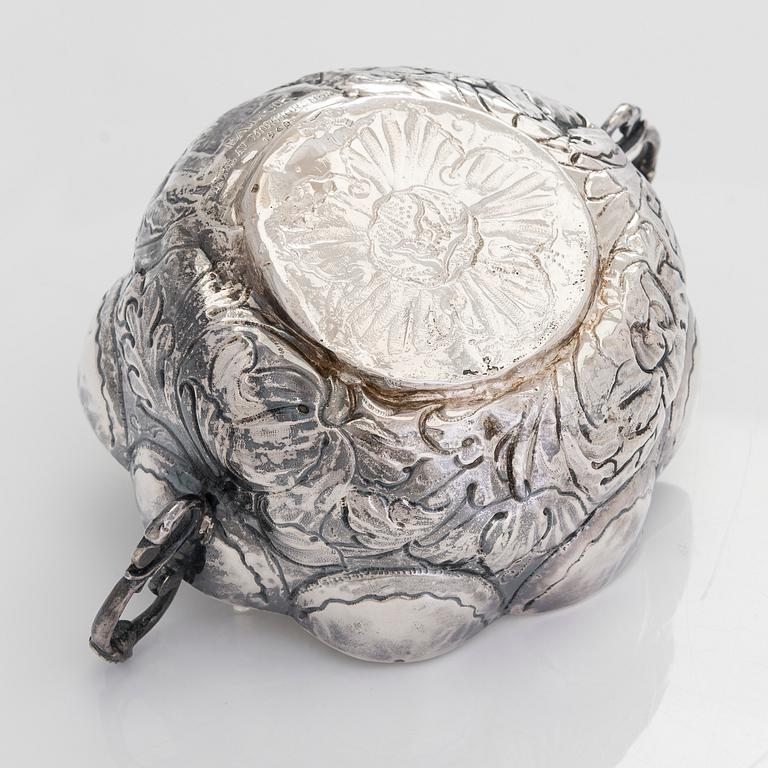 A silver brandy bowl, Porto, Portugal 18th century.