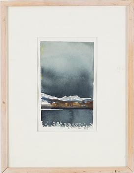 LARS LERIN, watercolour, signed Lars L and dated 88.