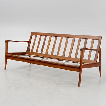 Sofa, frame, Denmark, mid-20th century.