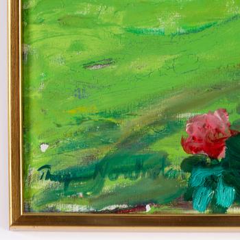 Thage Nordholm, olja på duk, signerad.