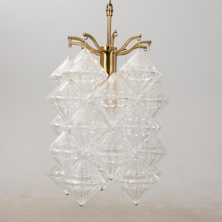 Carl Fagerlund, ceiling lamp, Orrefors.