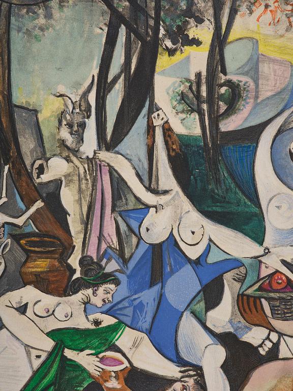 Pablo Picasso, after, "La Bacchanale", from: "Dans l'Atelier de Picasso".