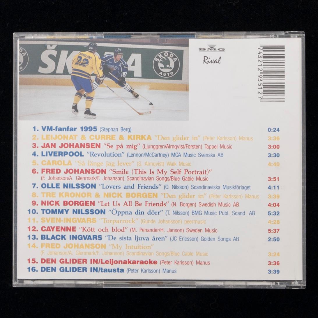 SIGNEERATTU LEVYNKANSI, "Den glider in...", Leijonat & Curre & Kirka, 1995.