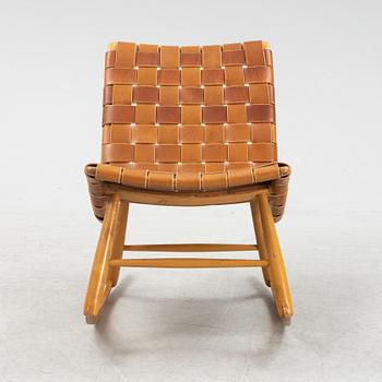 Gungstol, tillskriven Yngve Ekström, Swedish Modern, 1940-tal.
