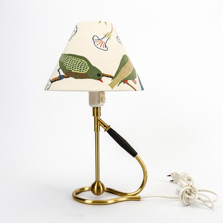 Kaare Klint, Bordslampa, modellnr 306, Le Klint, Danmark, 1900-talets andra hälft.