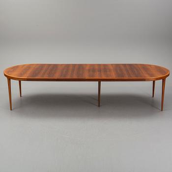 Bertil Fridhagen, "Diamant" a walnut dining table.