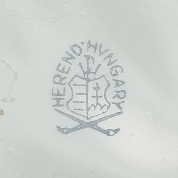 LOCKURNA, porslin, Herend, Ungern, 1900-talets andra hälft.