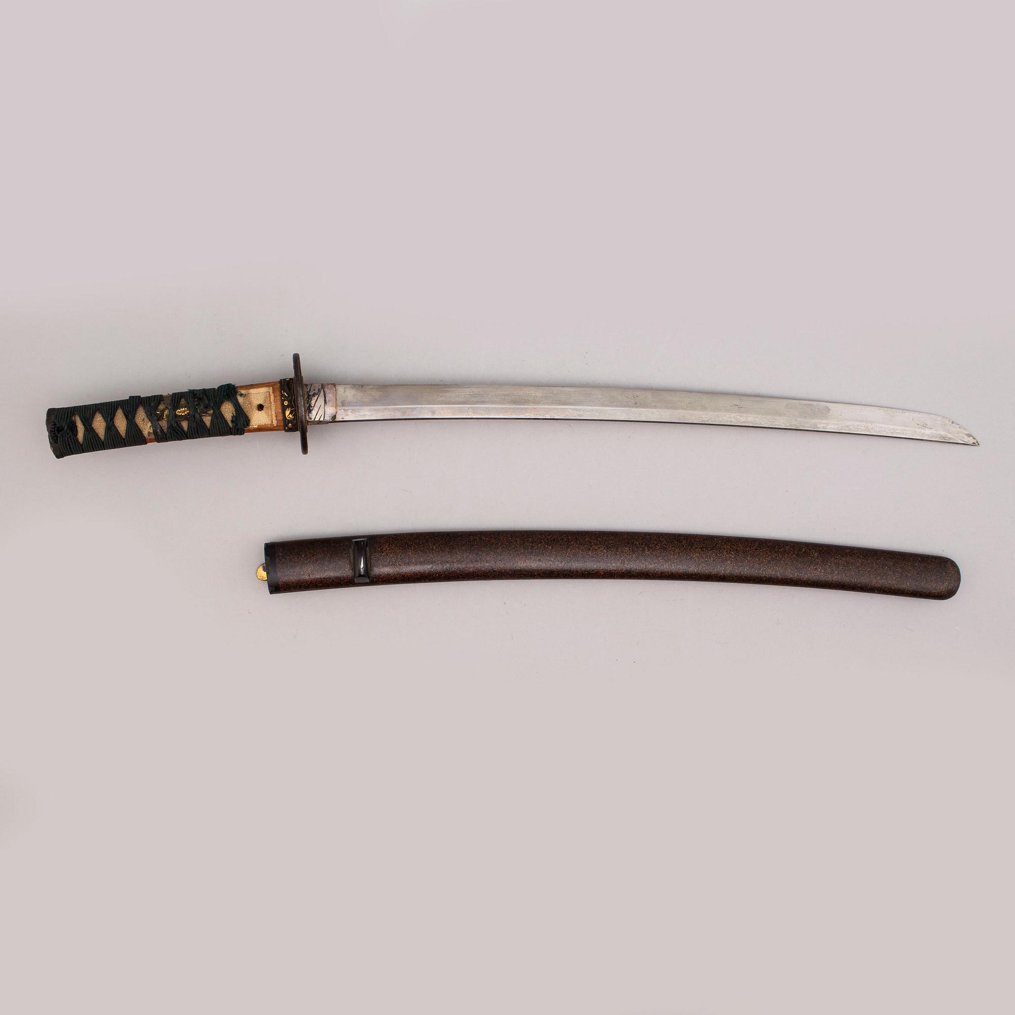 WAKISASHI, Japan, mumei, Edo.