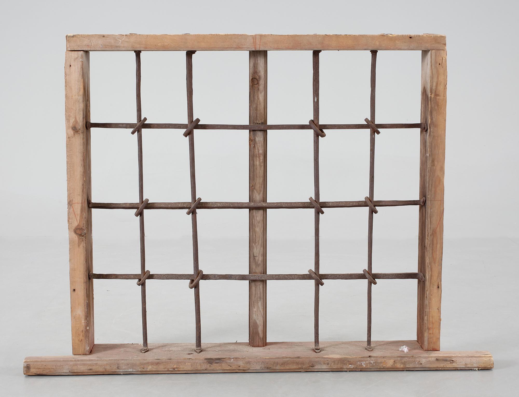 GALLERFÖNSTER, Nås fängelse, Dalarna, 1700-talets mitt.