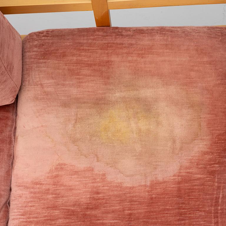 Sofas, a pair, late 20th century.