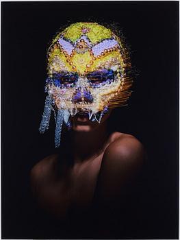 Eric Broms, photo mounted on glas, signed 3/6 verso.