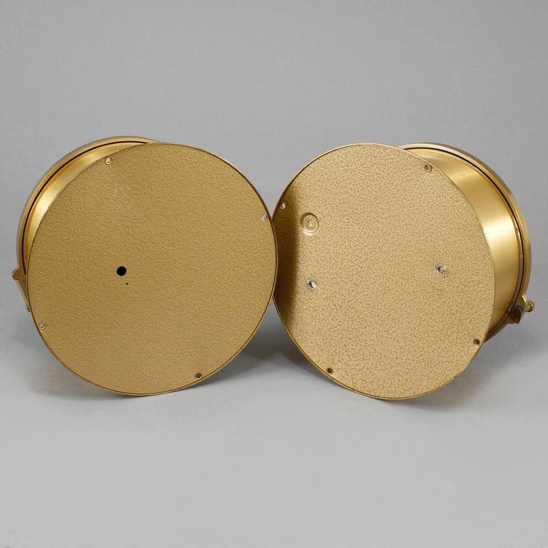 BAROMETER samt SKEPPSKLOCKA, Schatz, 1900-talets andra hälft.