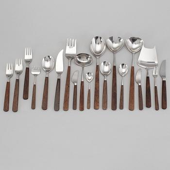 BERTEL GARDBERG, bestick, 106 delar, "Lion de Lux", Hackman, Finland, formgiven 1958.