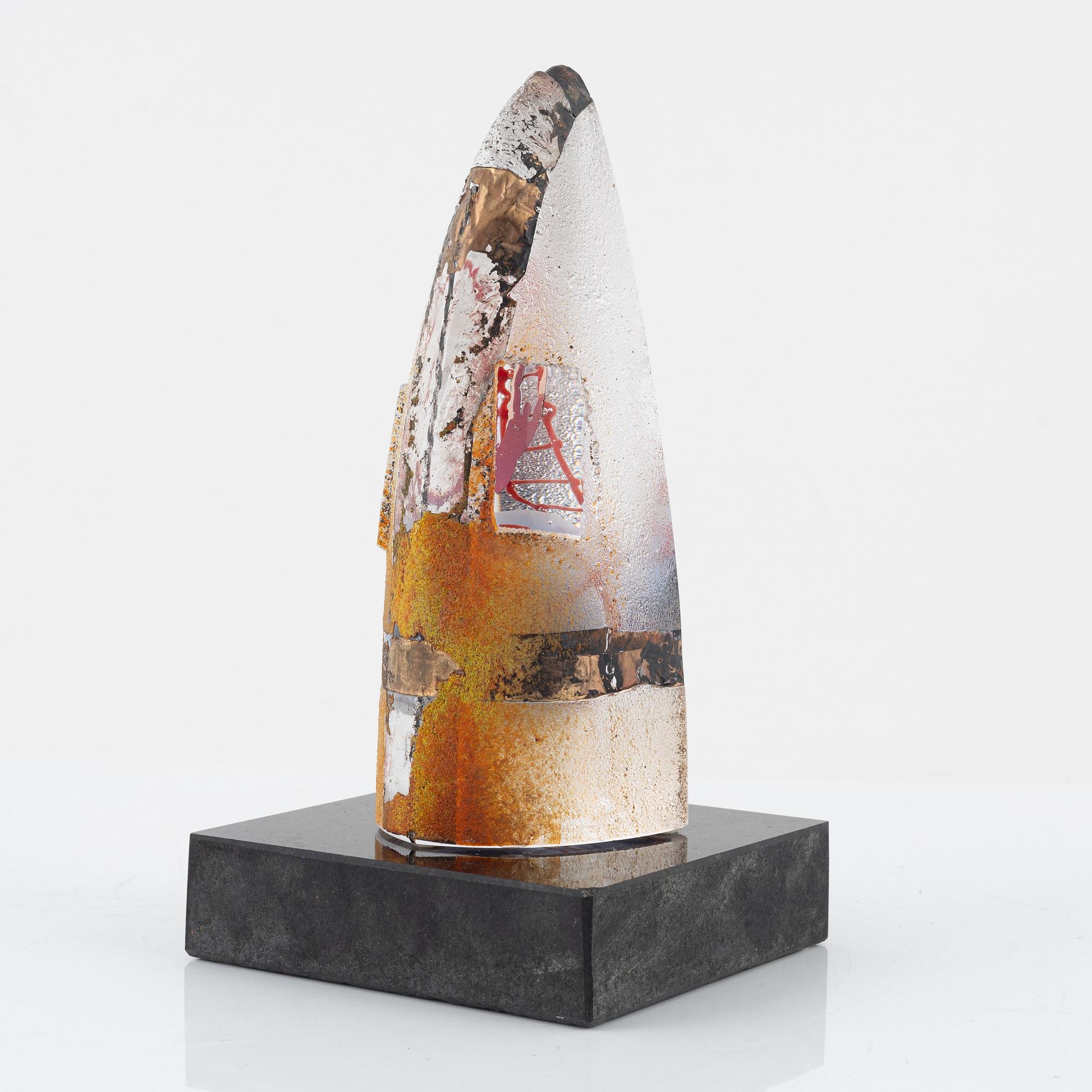 Bertil Vallien, skulptur, glas. Signerad B. Vallien 7175009 KOSTA BODA LIM ED 200.