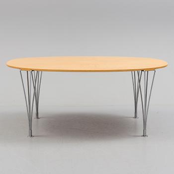 A "Superelips" table by Bruno Mathsson and Piet Hein, 20th century.