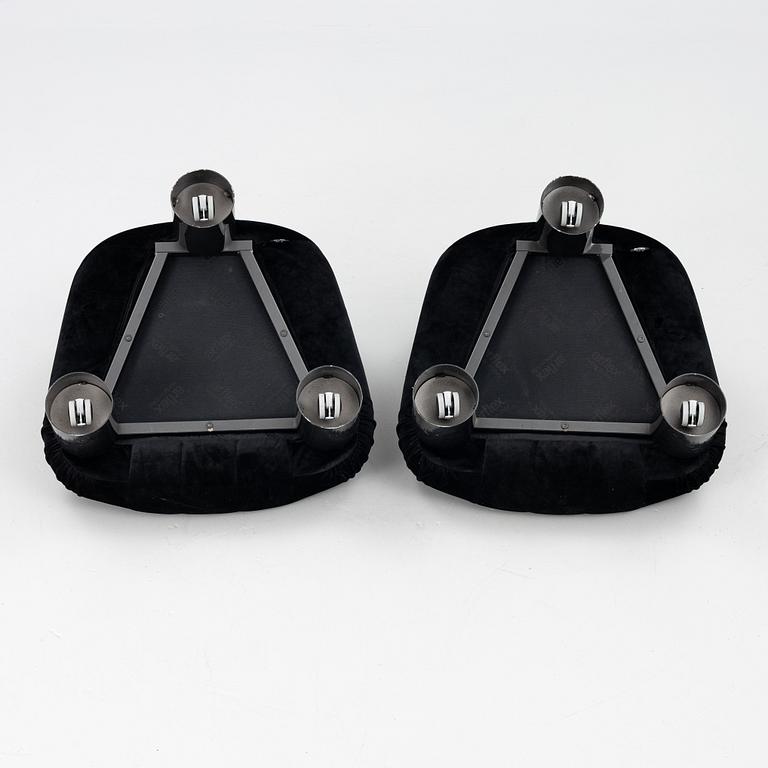 Cini Boiri, armchairs, a pair, "Botolo", Arflex, Italy.