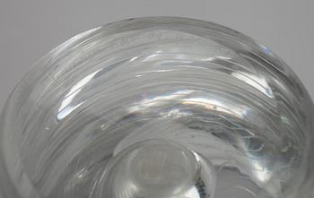 VAS; glas, "Barock" sign. Gunnel Nyman, Riihimäen Lasi Oy.