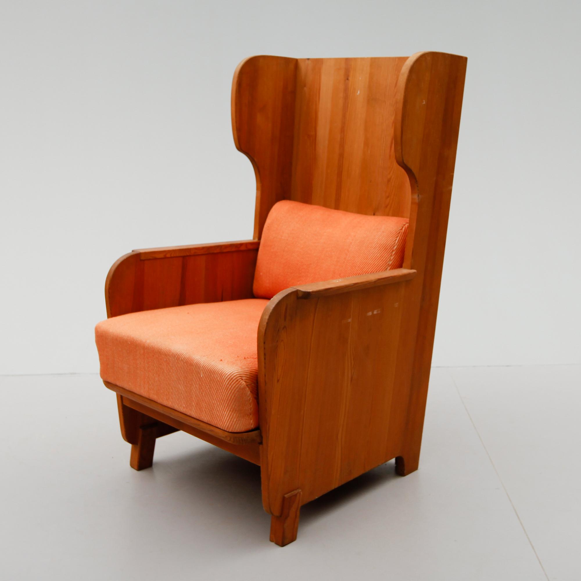 FÅTÖLJ, "Lovö", Axel-Einar Hjorth, Nordiska Kompaniet, 1930-tal.