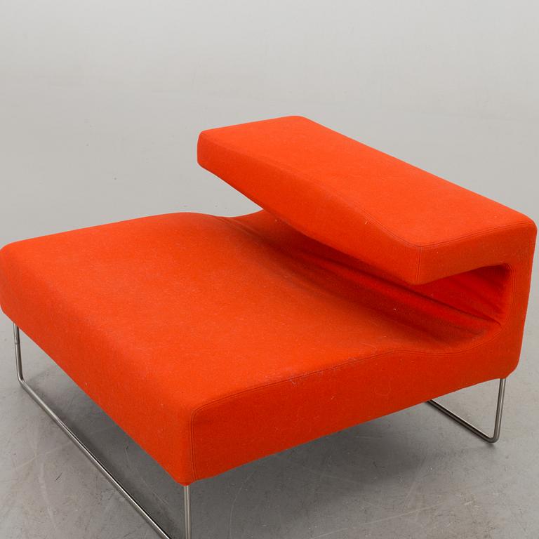 PATRICIA URQUIOLA, fåtölj, "Lowseat", Moroso, Italien. 2000-tal.