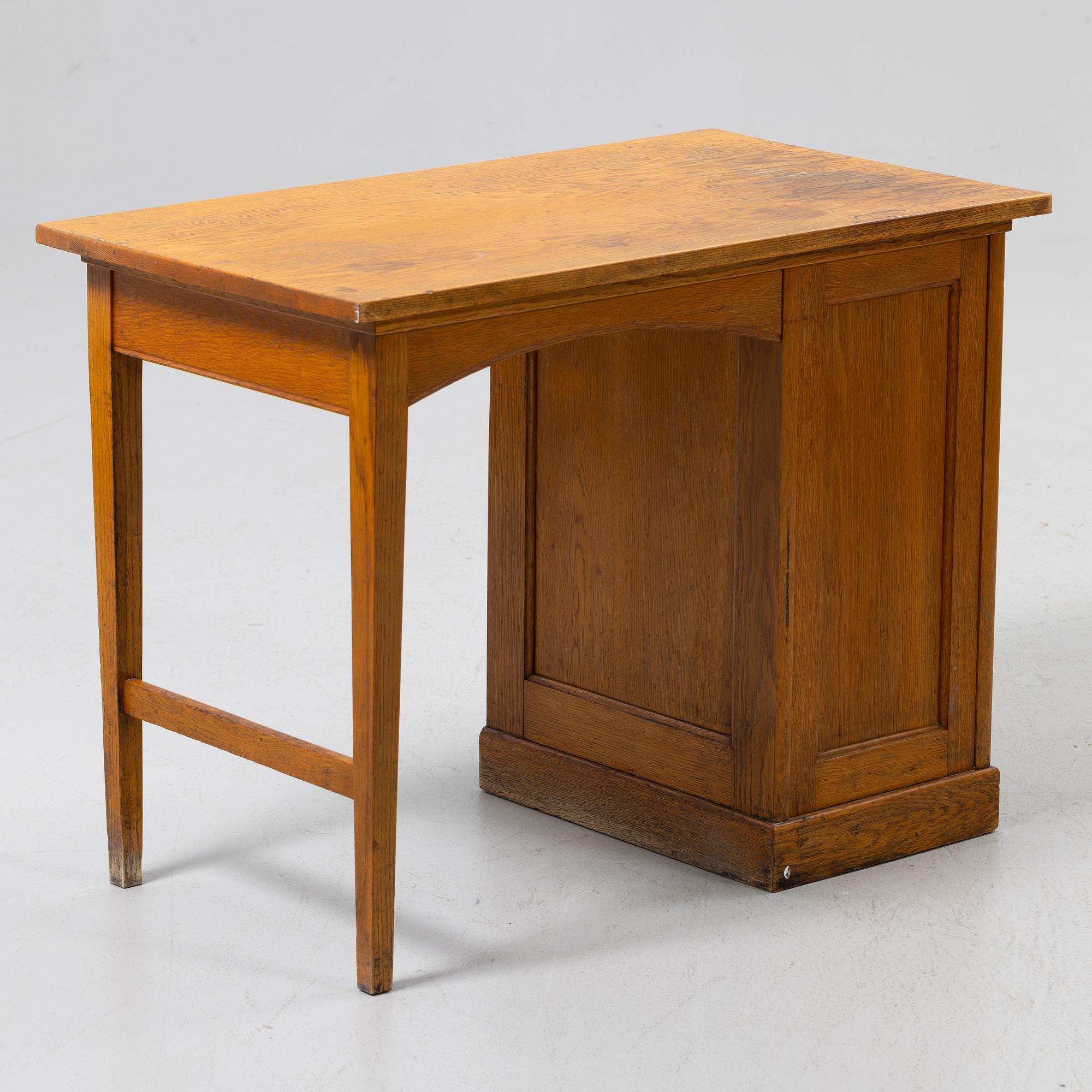 Skrivbord, 1900-talets första hälft.