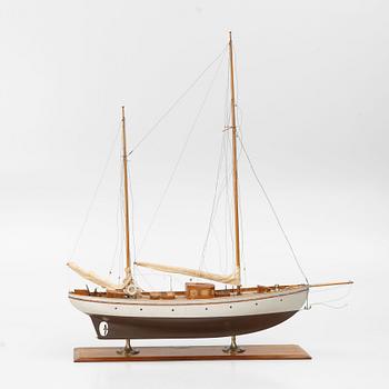 Ship model. “Independence III”, mid-1990s.