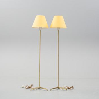 GOLVLAMPOR, ett par, Sverige, 1900-talets andra hälft.