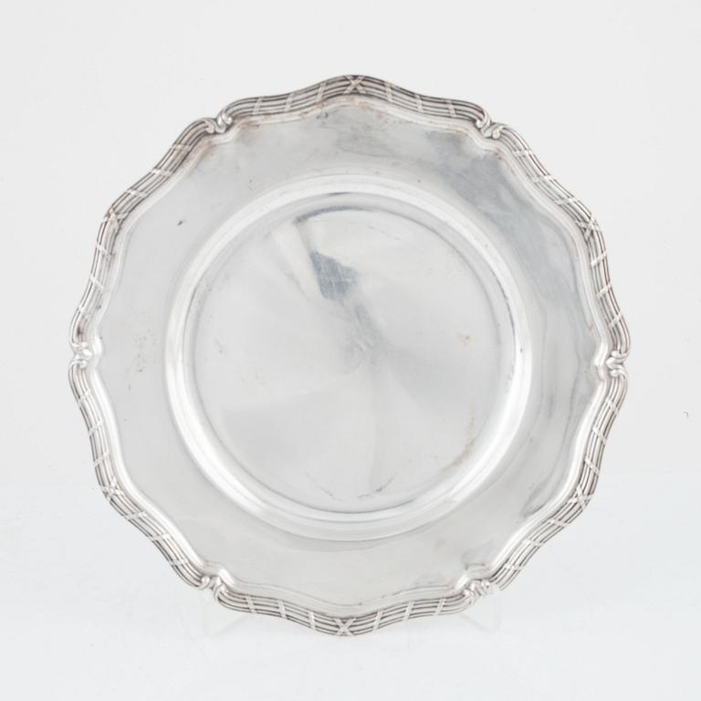 A Sqwedish silver plate, mark of K.Anderson, Stockholm 1930.